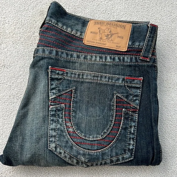 True Religion Rate straight Jeans - Picture 2 of 8